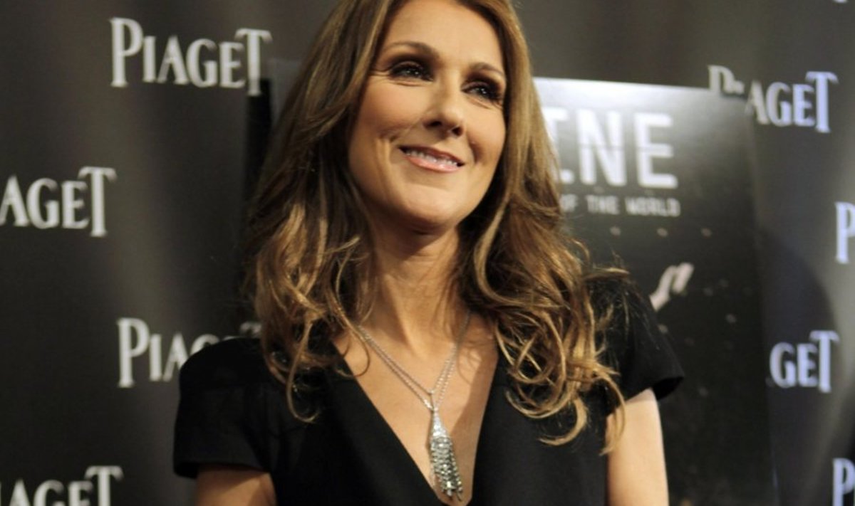 FILE - In this Feb. 16, 2010 file photo, Celine Dion arrives for the premiere of the film "Celine: Through the Eyes of the World" in Miami Beach, Fla. (AP Photo/Lynne Sladky, File) / SCANPIX Code: 436