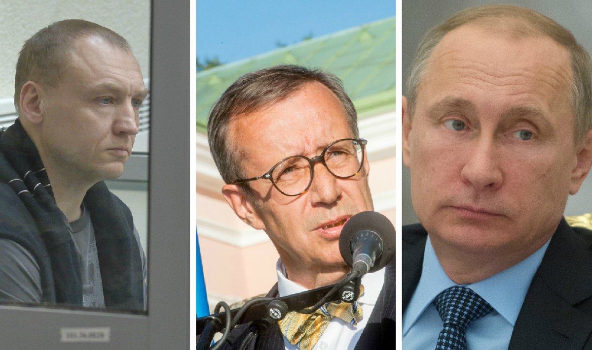 Eston Kohver, Toomas Hendrik Ilves ja Vladimir Putin