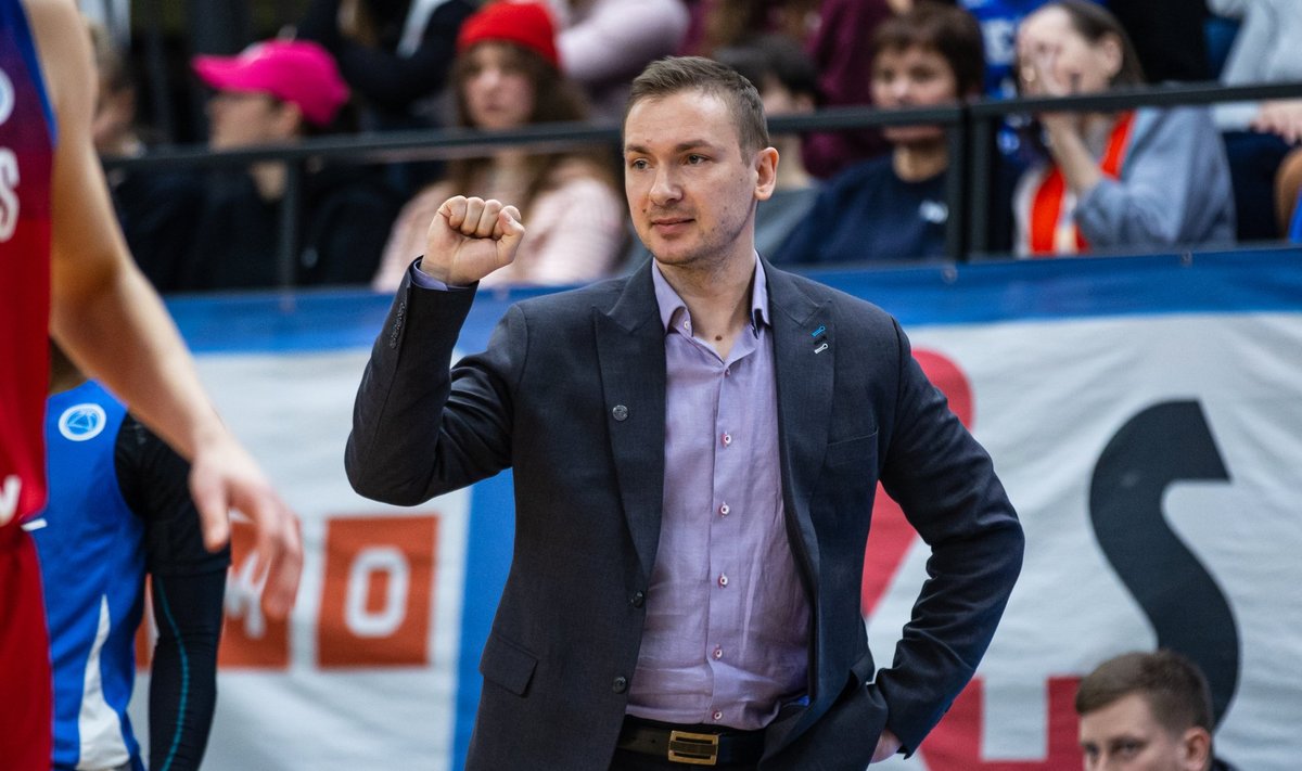 Heiko Rannula tuletas mängijatele kevadel meelde, et Kalev/Cramo tähtsaim eesmärk hooaja algusest saati oli tulla Eesti meistriks.