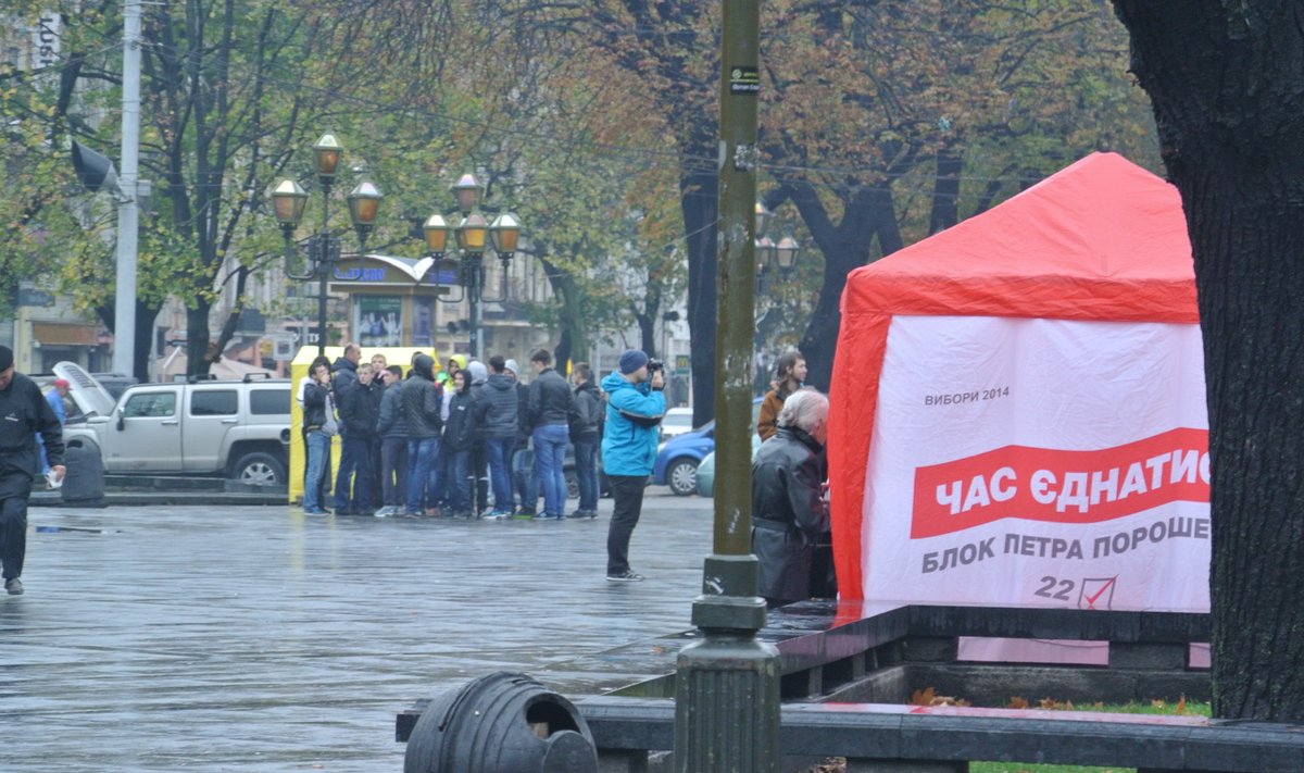 Kampaaniatelgid Lvivis