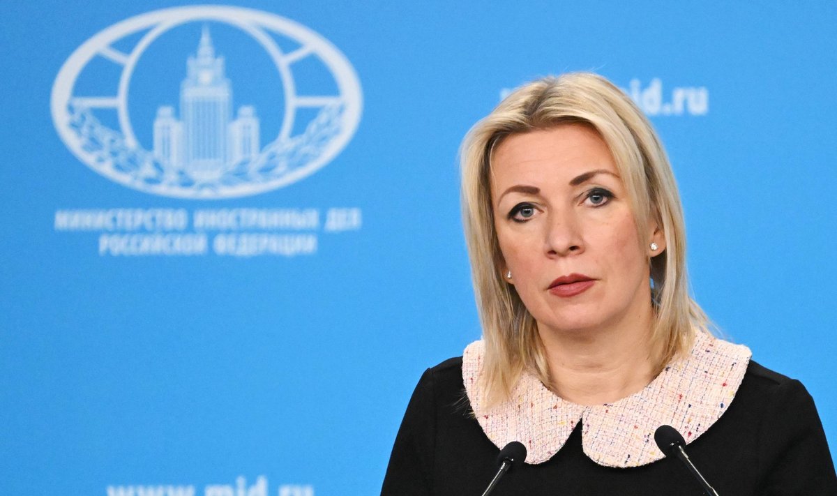 Venemaa välisministeeriumi pressiesindaja Maria Zahharova