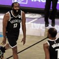 VIDEO | Harden ja Durant kombineerisid Netsi võidumängus 64 punkti, Warriorsi lõpuspurt murdis Lakersi