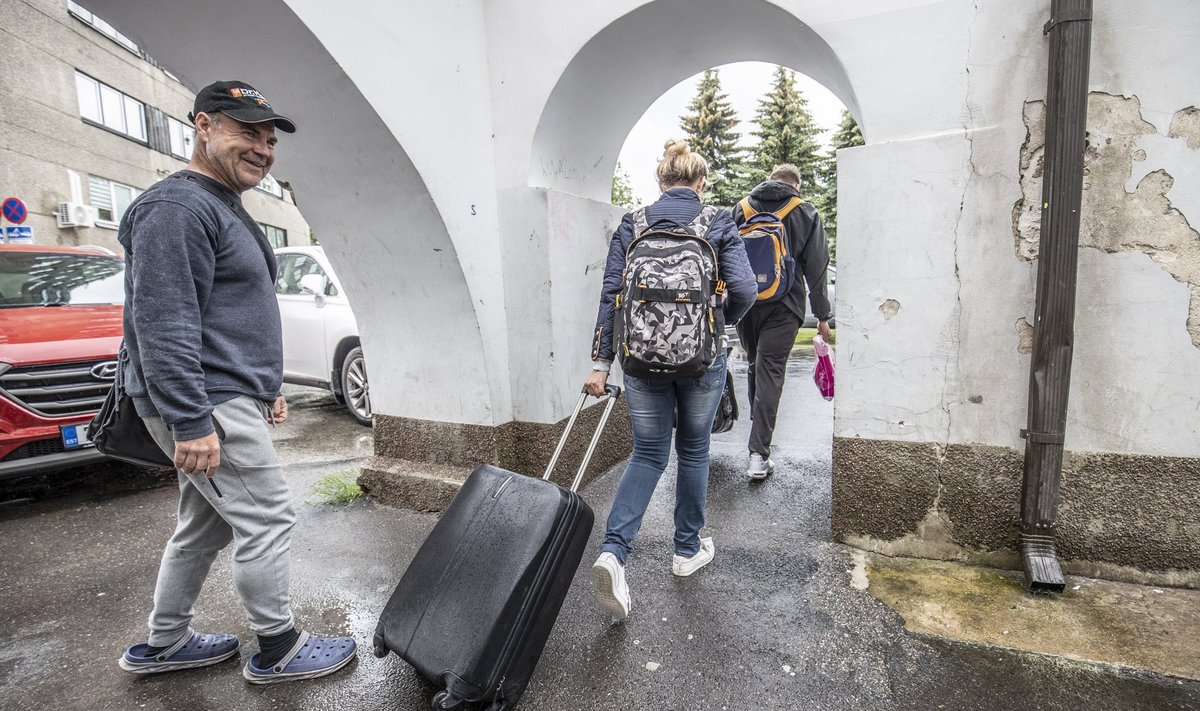 Ukraina sõjapõgenikud Narvas