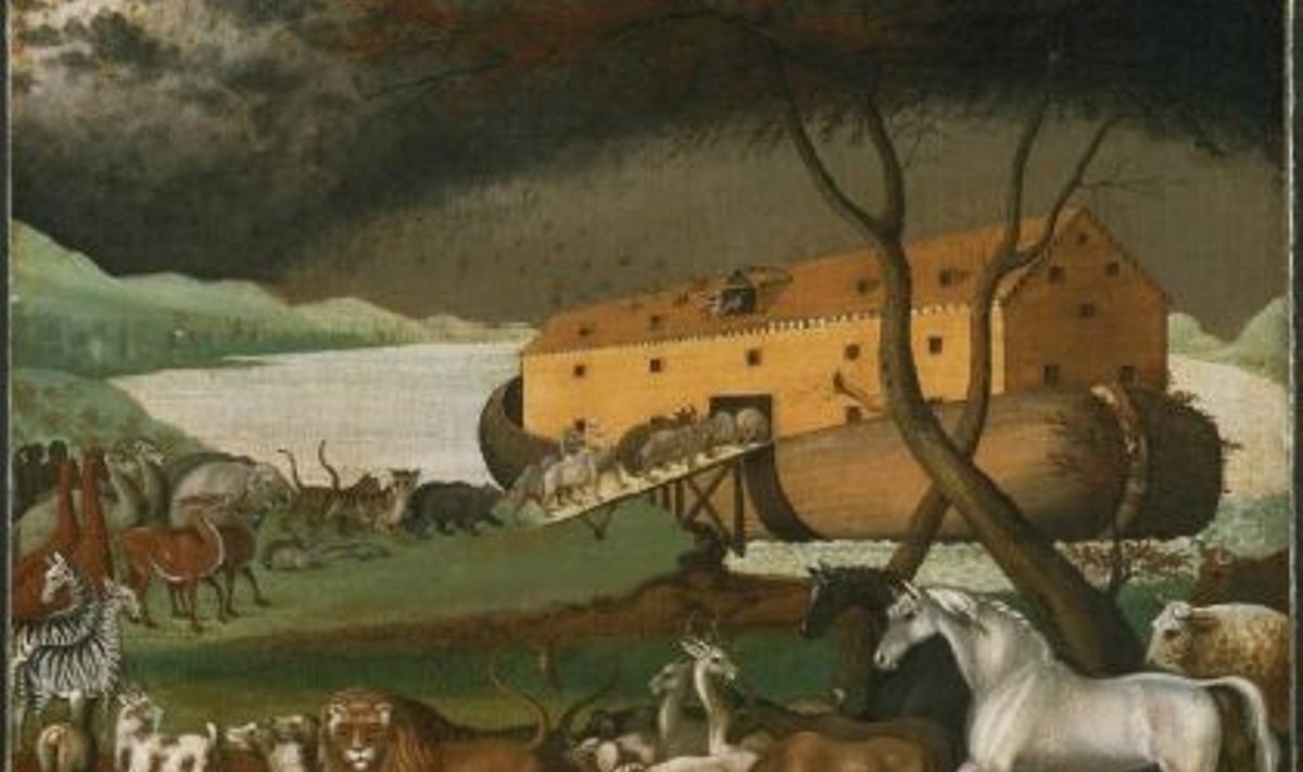 Noa laev kunstniku kujutluses