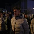 FOTOD | KHL-i läänekonverentsi teine meeskond jõudis õhtupimeduses Tallinna sadamasse