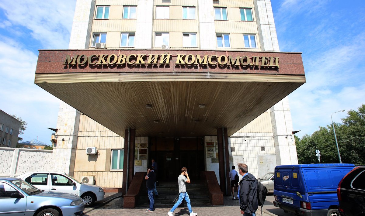 Moskovski Komsomoletsi peakorteris tehakse intervjuusse parandusi.