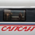 ГАЛЕРЕЯ: РЖД представили обновленный интерьер скоростного поезда "Сапсан"