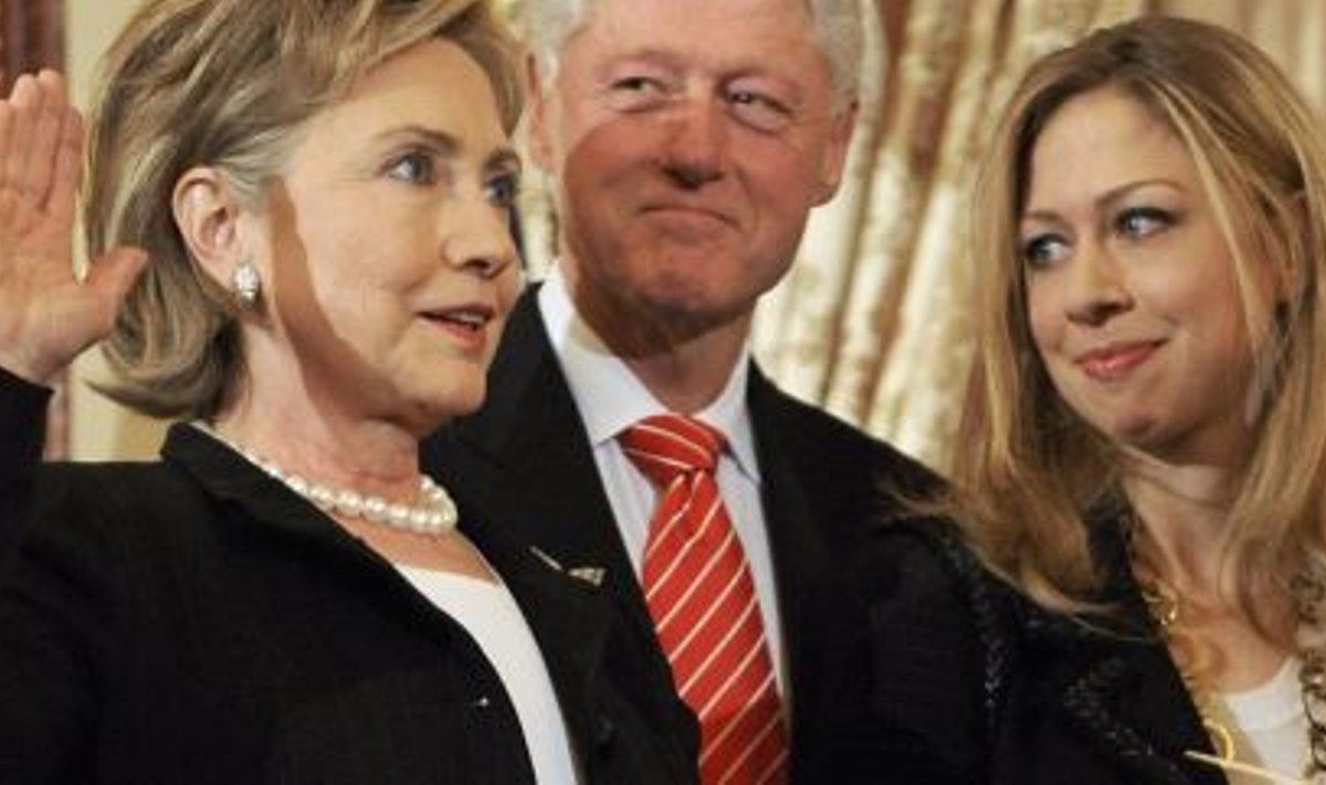 Chelsea Clinton, Bill, Hillary Clinton