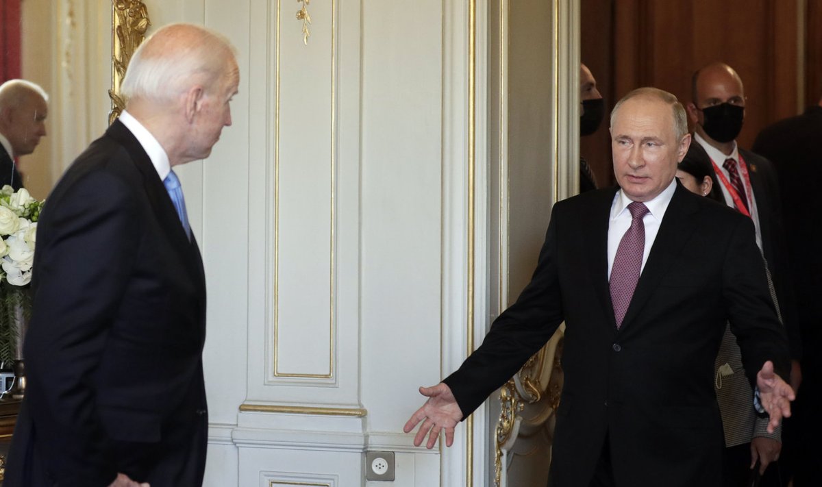 Joe Biden ja Vladimir Putin