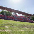 DELFI FOTOD: Võimlemispidu rikkus enne tähtsat euromängu Tartu Tamme staadioni muru