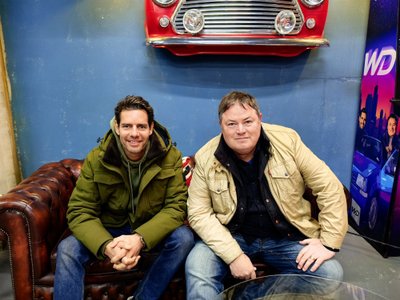 Vasakul Marc „Elvis“ Priestley, paremal Mike Brewer