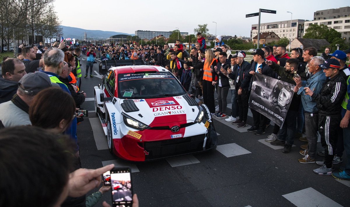 Takamoto Katsuta Horvaatia rallil