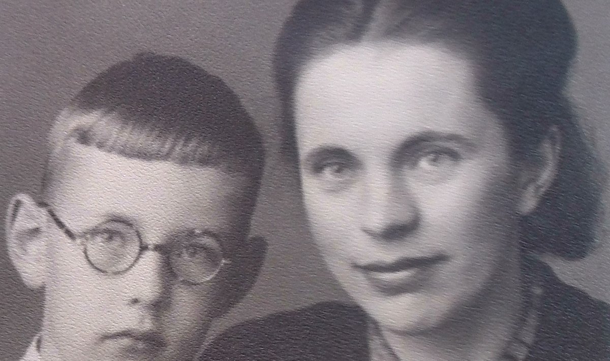 EMA LAPSEGA: Leida Loone koos poeg Eeroga. Nõukogude julgeolek hoidis seda fotot asitõendina kriminaalasja toimikus.