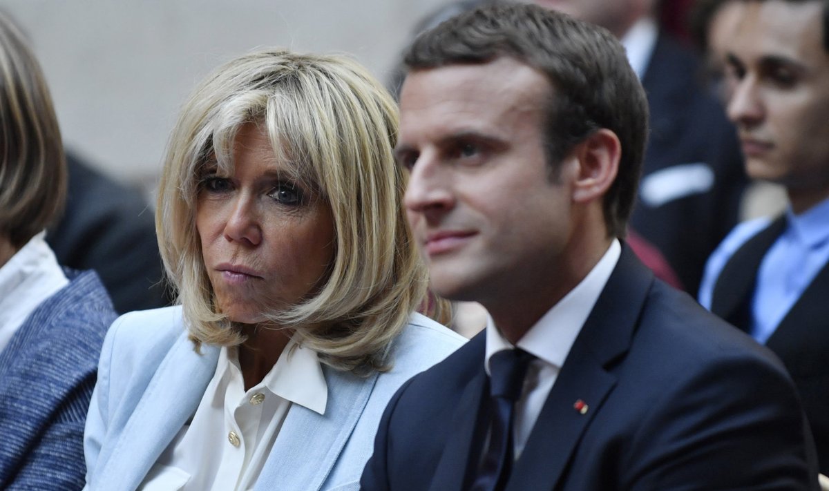 Brigitte ja Emmanuel Macron