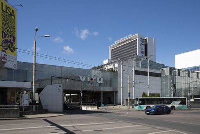 Tallinna vaated, Viru hotell, Viru keskus