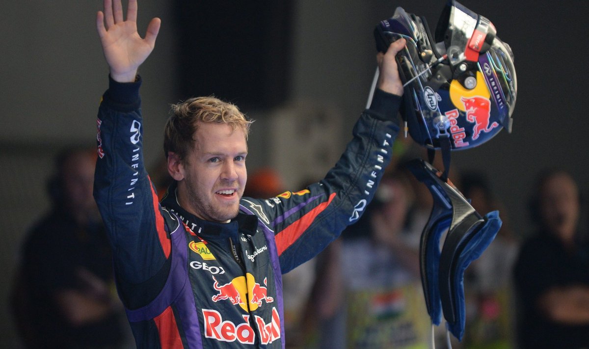 Peagi neljakordne maailmameister Sebastian Vettel