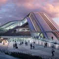 Rail Baltica Ülemiste ühisterminali võidutöö Light Stream on julge arhitektuuriline žest