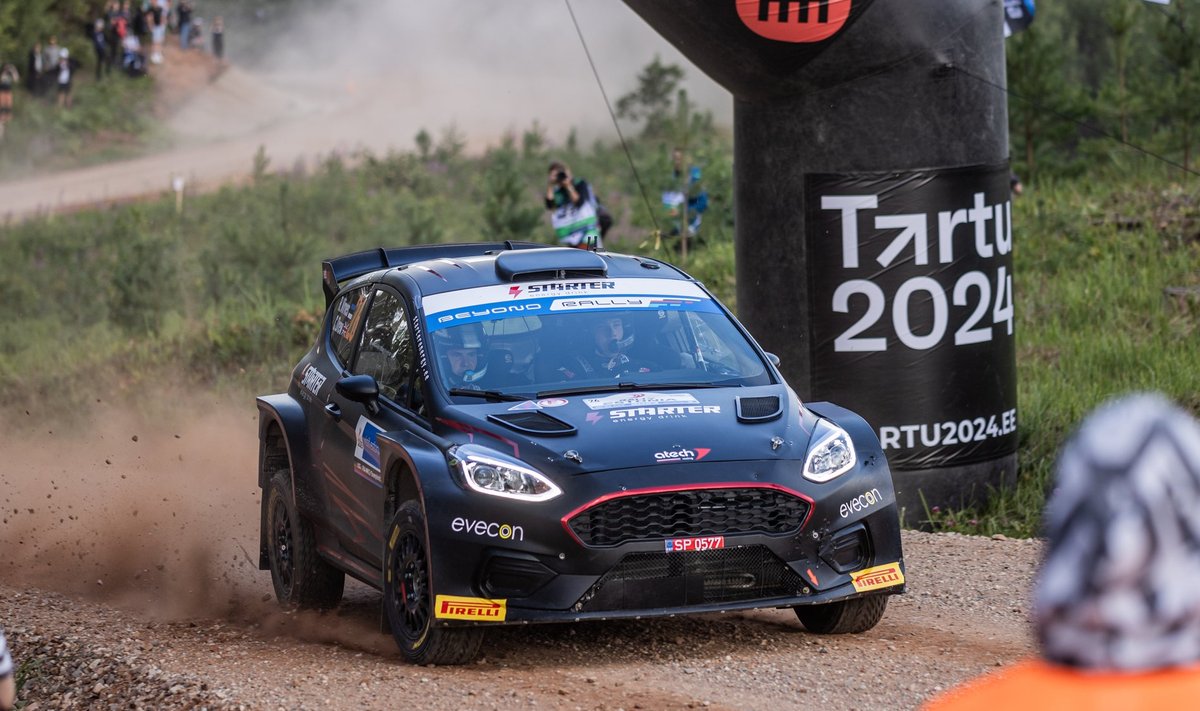 Robert Virves soovib Rally Estonial WRC2 arvestuses esikolmikusse jõuda.