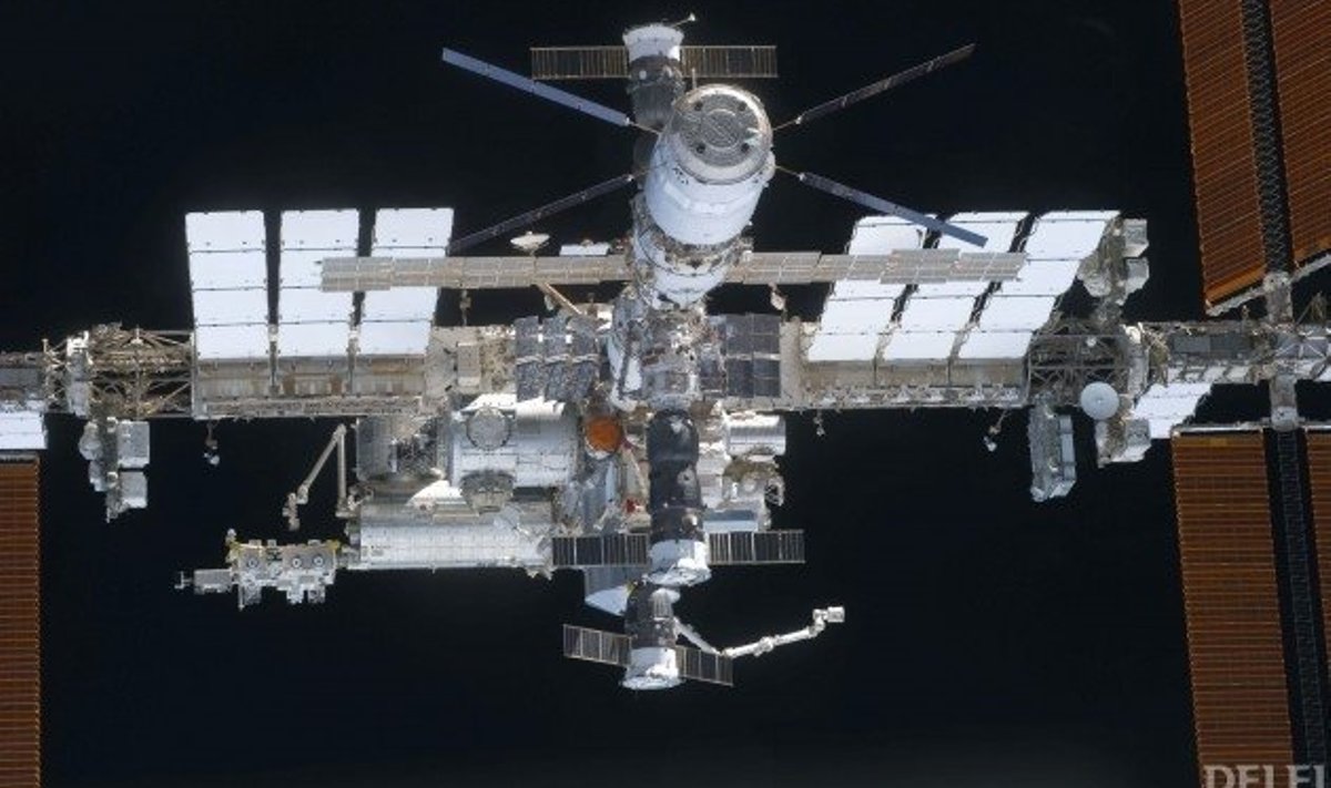 Rahvusvaheline kosmosejaam ISS. Foto NASA