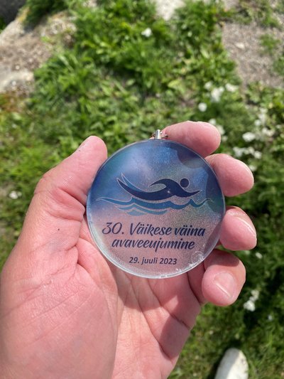 MEDAL mälestuseks ujumise eest