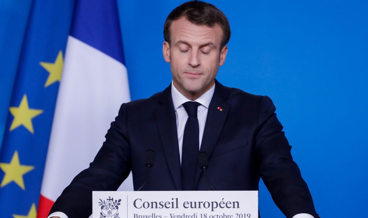 "Laienemisprotsess on ajale jalgu jäänud," kurtis Macron kohtumisjärgsel pressikonverentsil.