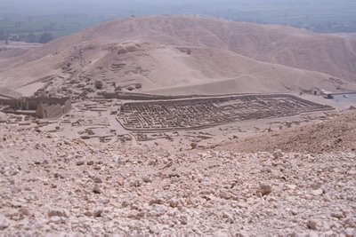 Deir el-Medina varemed. Foto: Steve Cameron
