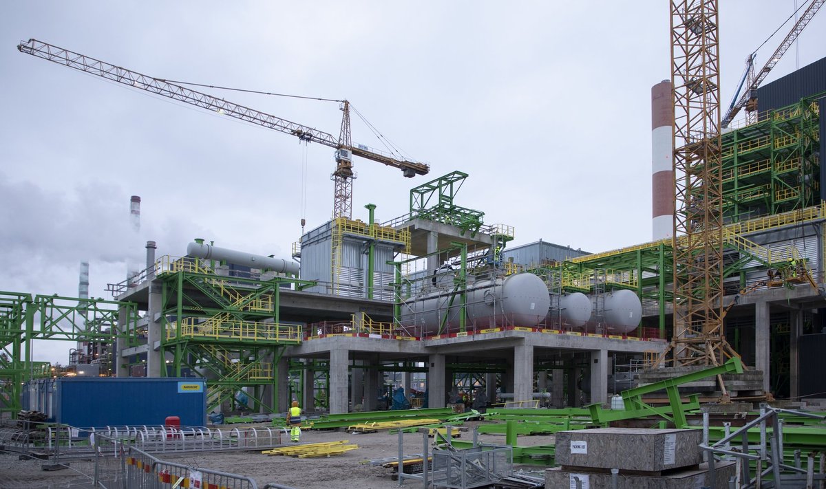 Eesti Energia õlitehase Enefit 280-2 ehitamine Auveres