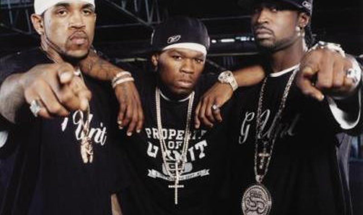 G Unit: Lloyd Banks, 50 Cent ja YoungBuck.
