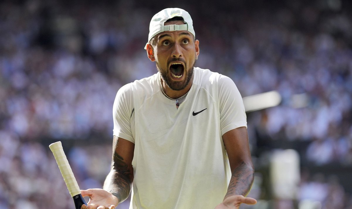 2022. aasta Wimbledonil jõudis Nick Kyrgios finaali, kus kaotas Novak Djokovicile.t
