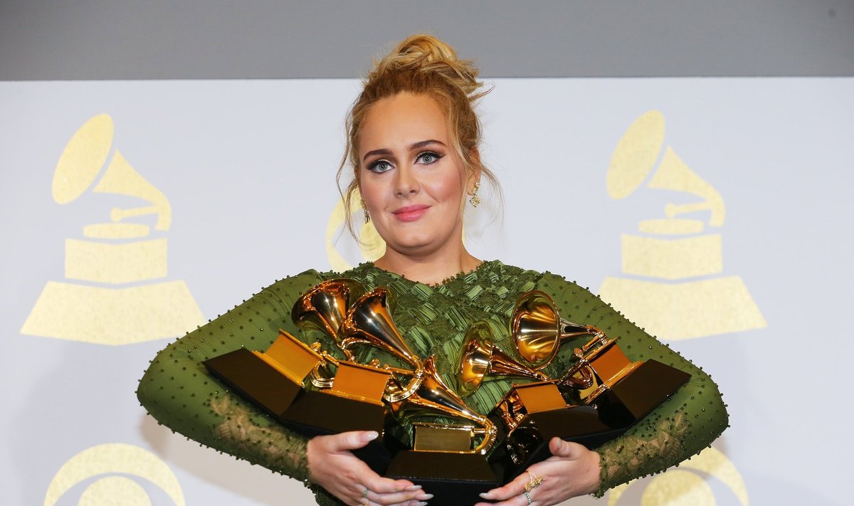 Adele Grammy auhindadel