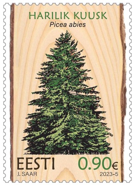 Postmark "Harilik kuusk"