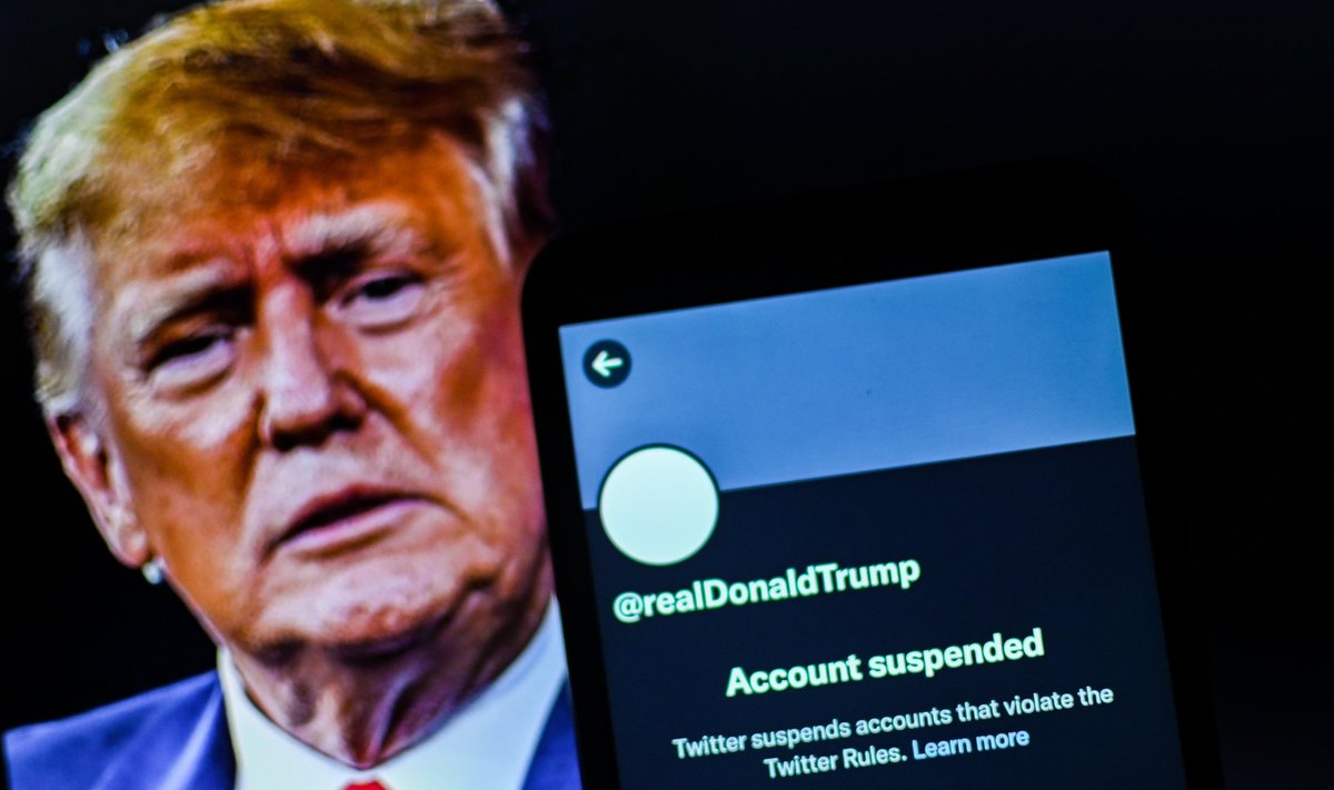 Donald Trumpi Twitteri-konto oli suletud alates 2021. aasta jaanuarist
