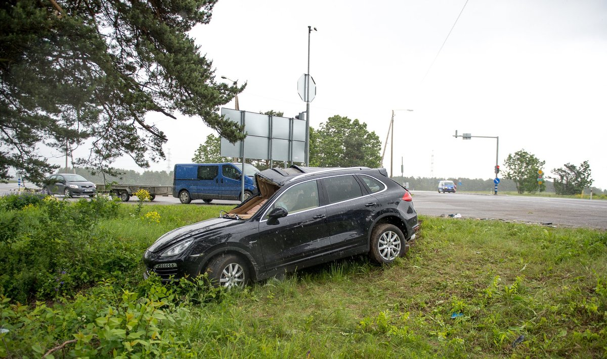 Liiklusõnnetus Tallinna ringteel