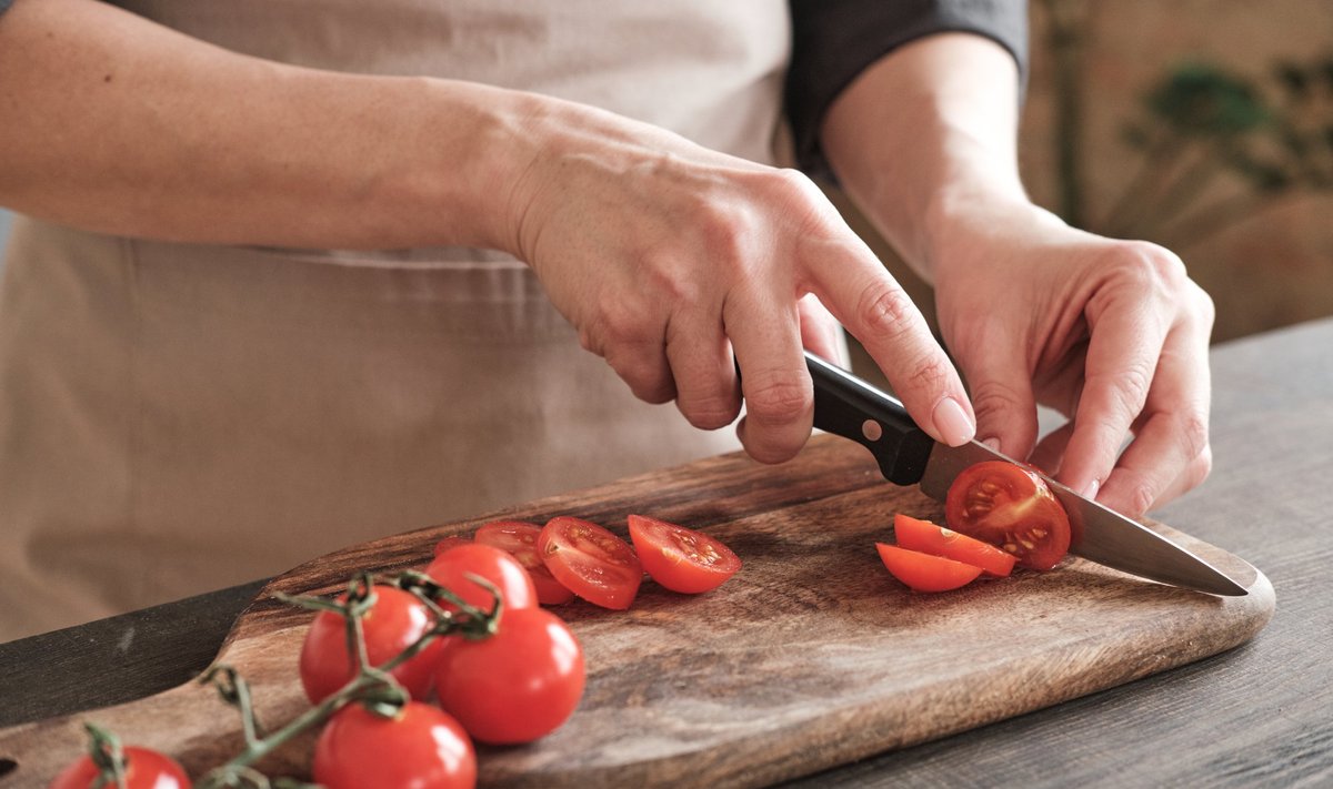 Kodustest tomatitest saab palju maitsvaid toite. 