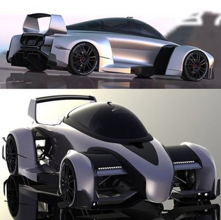 B7 Electric Super Race Car