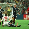 Valus meenutus inglastele: täpselt 20 aastat tagasi sai David Beckham rumala punase kaardi ja kaotas Argentinale