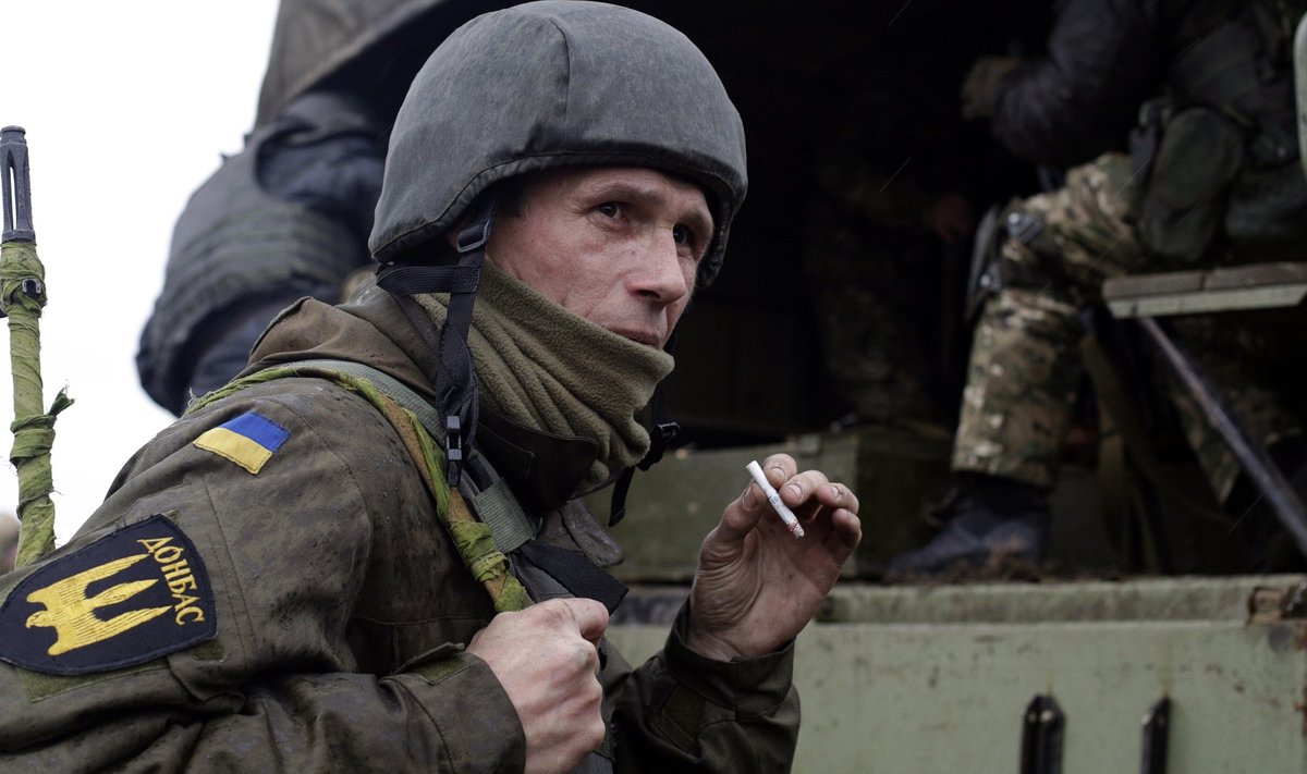 Добровольцы батальона „Донбасс“. Иллюстративное фото.