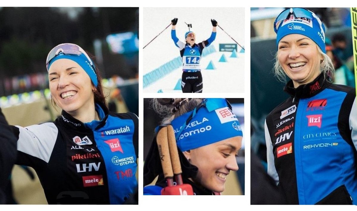 Tuuli Tomingas, Johanna Talihärm, Susan Külm ja Regina Ermits saavutasid MMi teatesõidus 4. koha