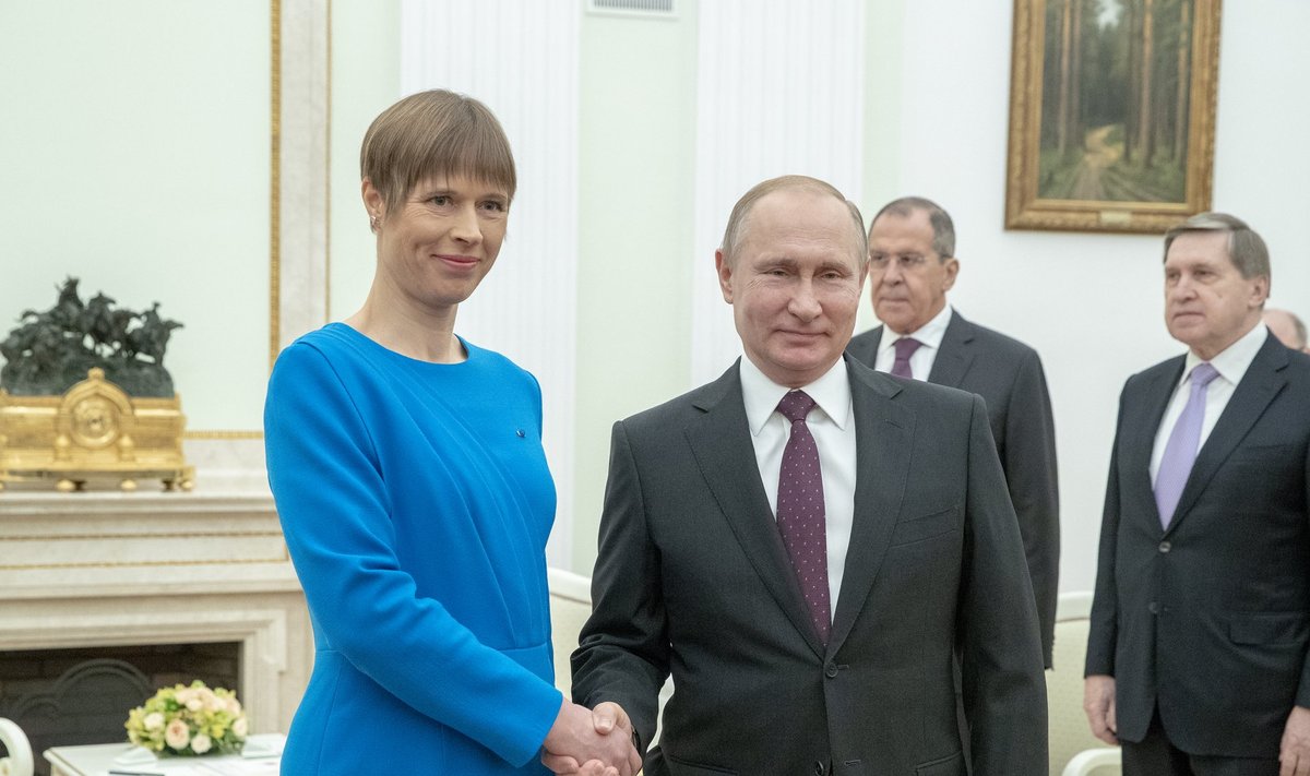 Kersti Kaljulaidi kohtumine Vladimir Putiniga 2020. aasta suvel.