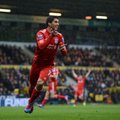 Suarezi kübaratrikk tõi Liverpoolile hooaja esimese võidu, City pääses