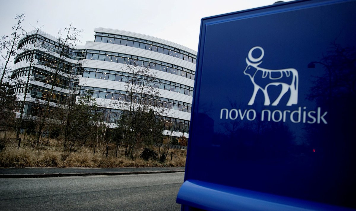 Novo Nordiski logo. 