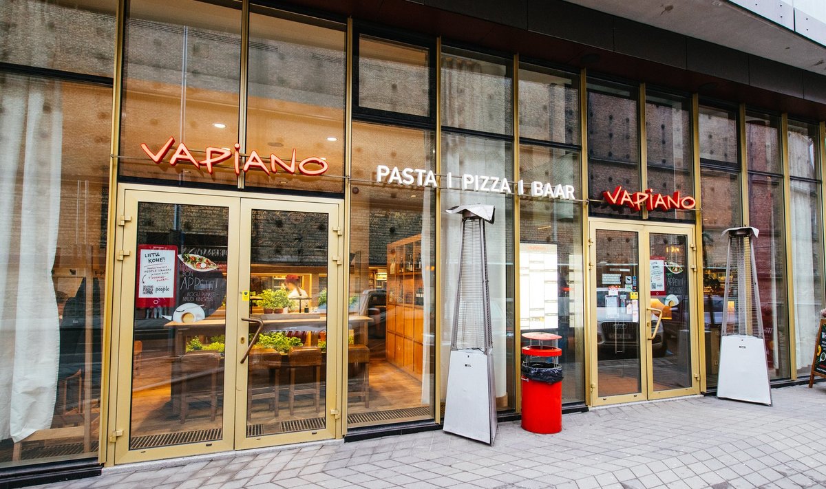 Vapiano on üks neist restoranidest, kes kuulub Apollo Gruppi ja kolis 2022. aasta kevadel üle Fudy platvormile.
