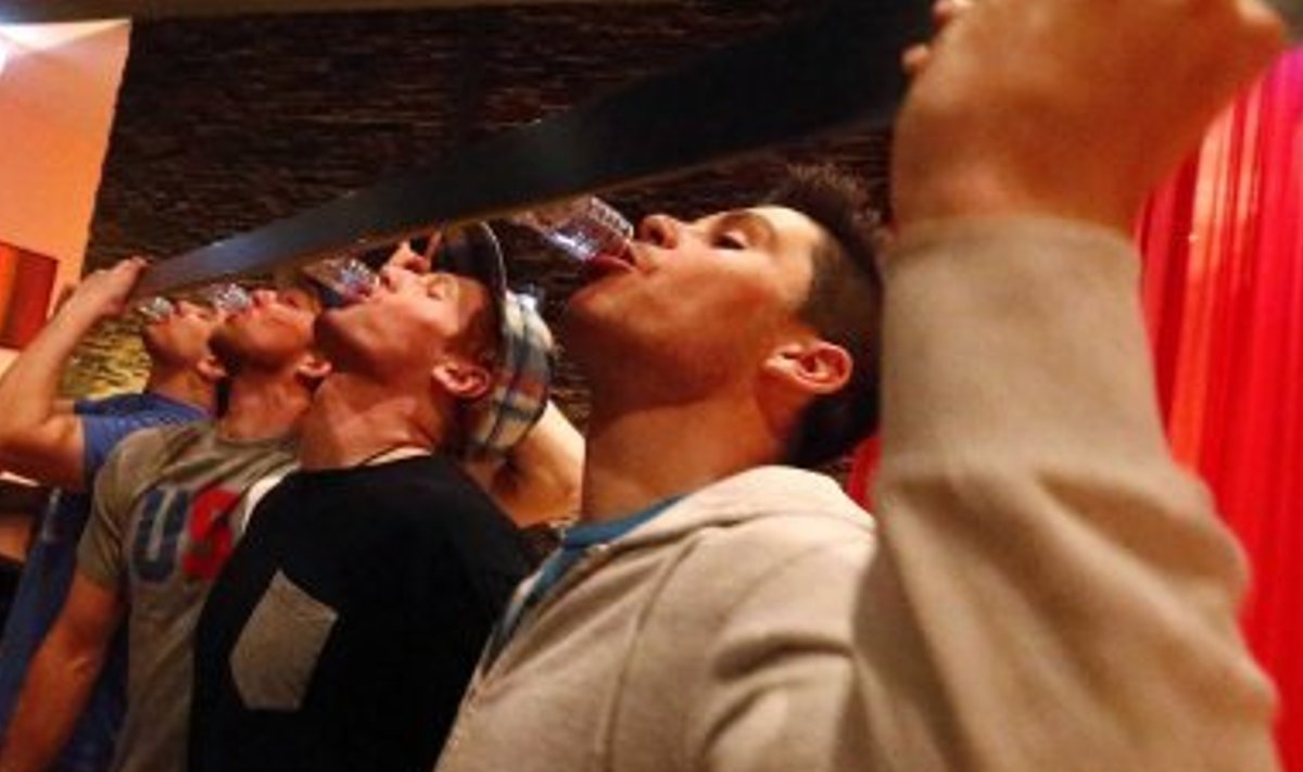 Venelased joovad kaks korda rohkem kui ameeriklased
