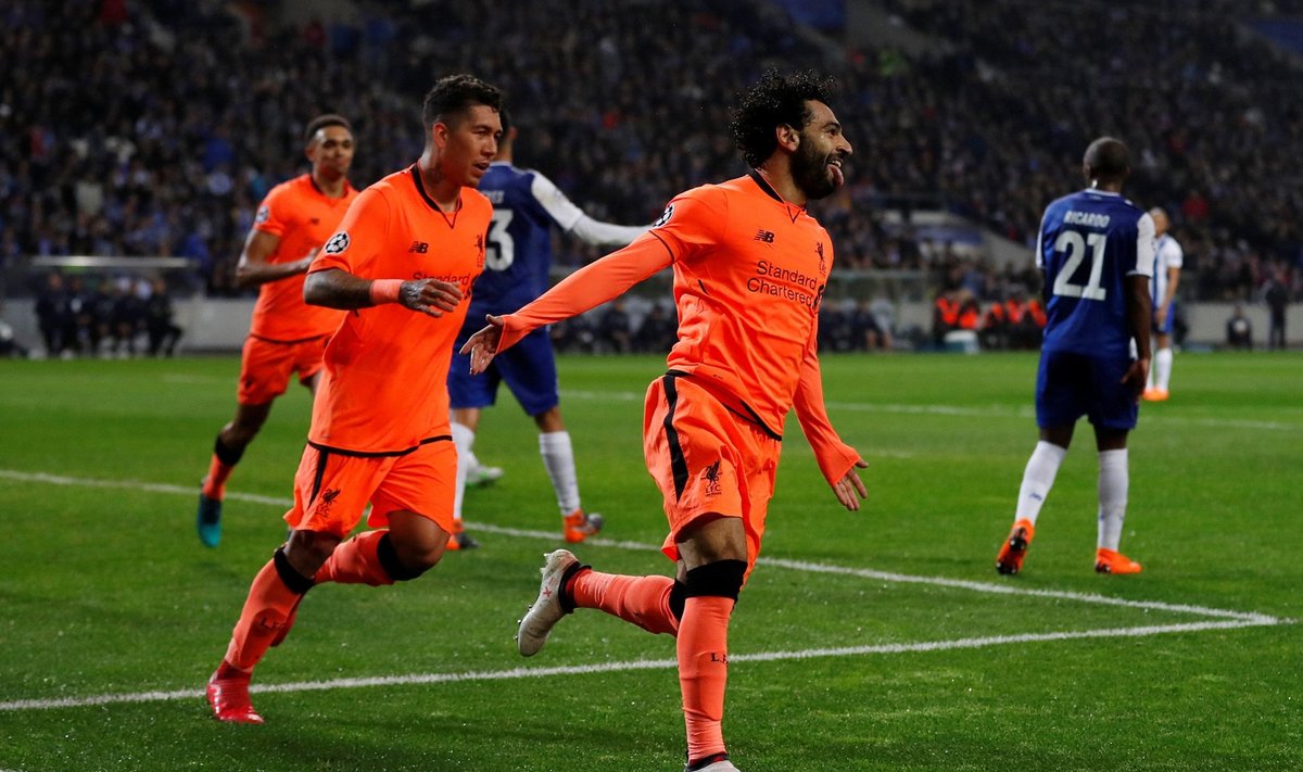 Mo Salah duubeldas Portos Liverpooli eduseisu