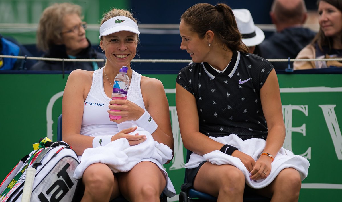 Anett Kontaveit ja Darja Kasatkina on head sõbrannad