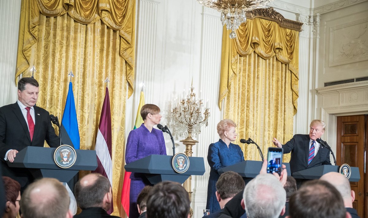 Kersti Kaljulaiu kohtumine Donald Trumpiga