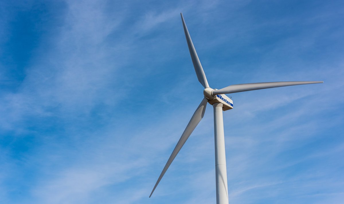 Utilitas kasutab Saarde tuulepargis Taani firma Vestase tuulegeneraatoreid.
