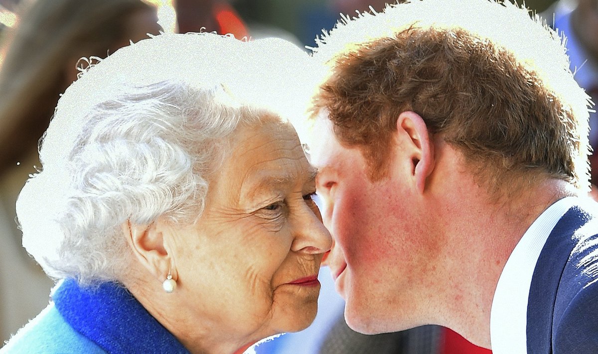 Prints Harry ja kuninganna Elizabeth II