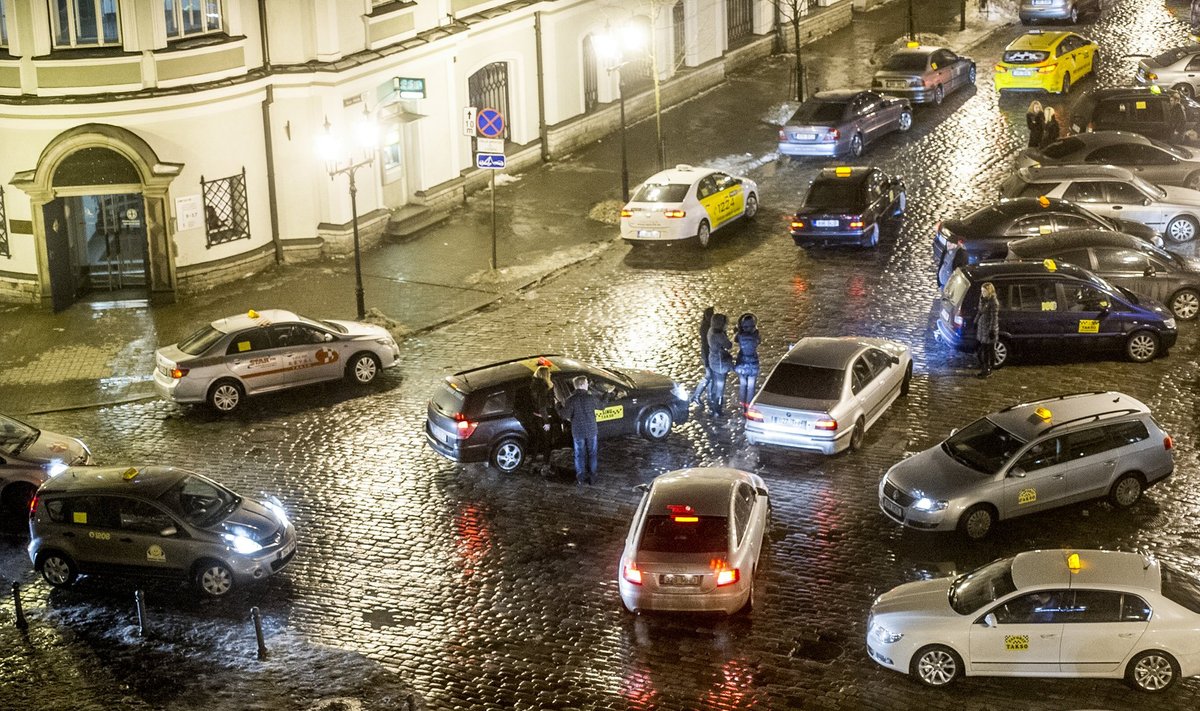 Taksod öises Tallinnas