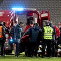 VIDEO | Õnnetult kukkunud Porto mängija viidi kiirabiga platsilt haiglasse, meeskonnakaaslased olid pisarate äärel